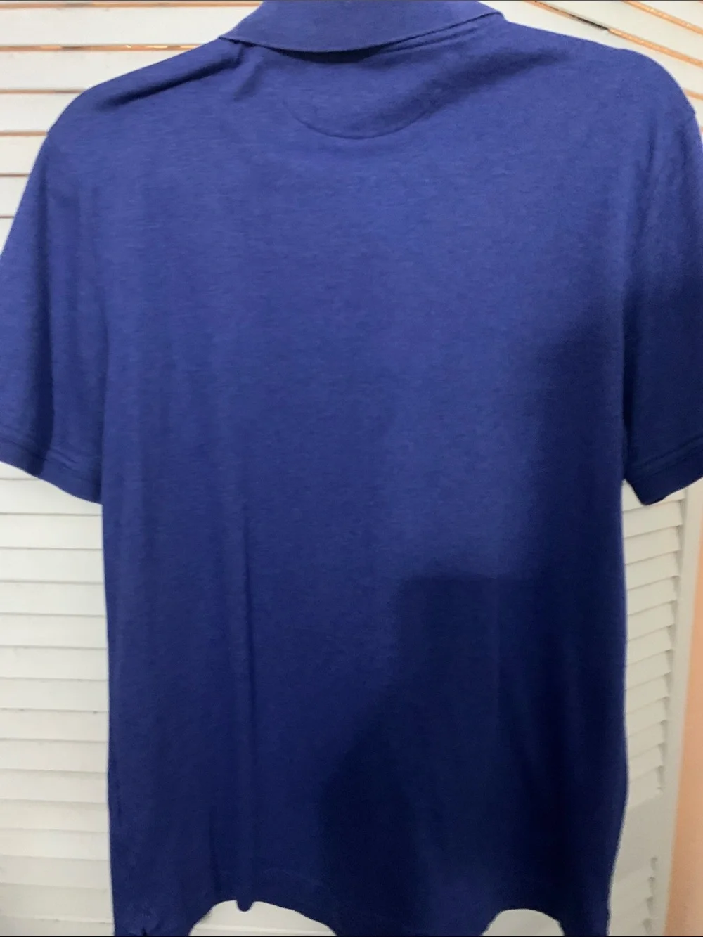 Banana Republic Men's Royal Blue Polo Shirt
